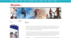 Desktop Screenshot of bicycle.com