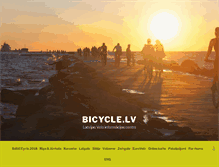 Tablet Screenshot of bicycle.lv